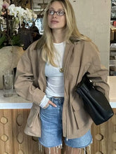 Kaerwx | Women’s Mid-Length Windbreaker Jacket Loose Slim Lapel Spring Autumn
